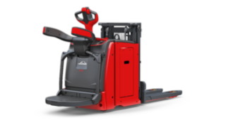 Ledstaplare D10 AP från Linde Material Handling Ledstaplaren D10 AP från Linde Material Handling kan användas flexibelt som fotgängar- eller medåkningsmodell.