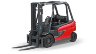 De smidiga elektriska truckarna E35 – E50 från Linde är mycket mångsidiga och anpassade för hög omlastningskapacitet.