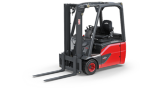 Den eldrivna trehjuliga motviktstrucken E12 – E20 EVO från Linde