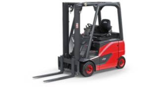 Översikt över de fyrhjuliga elektriska motviktstruckarna E16 – E20 EVO från Linde