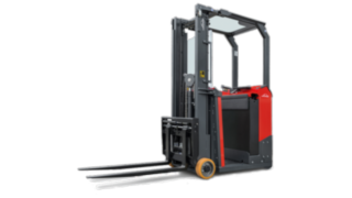 Den elektriska motviktstrucken E10 från Linde Material Handling Den elektriska motviktstrucken E10 från Linde Material Handling kan utföra en mängd olika arbeten även i mycket trånga utrymmen.