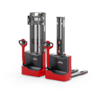 De elektriska ledstaplarna ML10, MM10 och MM10i från Linde Material Handling