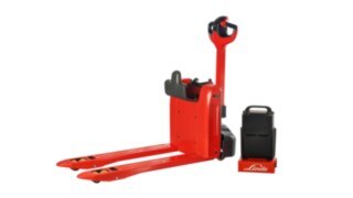 Litiumjonbatteriet på 30 Ah hos MT15 från Linde Material Handling förlänger truckens arbetstid. Litiumjonbatteriet hos MT15 från Linde Material Handling