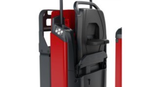 Ryggstöd på N20 – N25 med utfällt förarsäte.