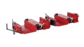 Ett logistiktågs lastram