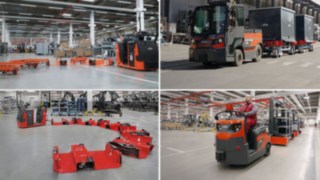 Video om olika dragtåg från Linde Material Handling