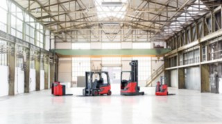 Ett urval av hyrtruckar från Linde Material Handling Ett urval av hyrtruckar från Linde Material Handling