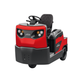 Dragtruckar med förarsäte P60 – P80 och plattformstruck W08 från Linde Material Handling P60 – 80, W08 dragtruckar från Linde