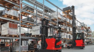 Skjutstativtruckar från Linde Skjutstativtruckar från Linde