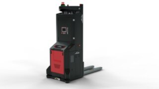 En kylhusanpassad I-MATIC CF ledstaplare från Linde Material Handling