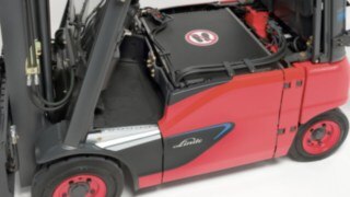 Elektrisk motviktstruck från Linde med litiumjonbatteriteknik Elektrisk motviktstruck från Linde med litiumjonbatteriteknik