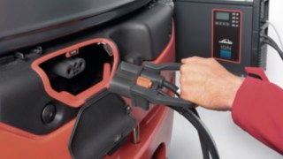 Elektrisk motviktstruck från Linde med litiumjonteknik Elektrisk motviktstruck från Linde med litiumjonteknik