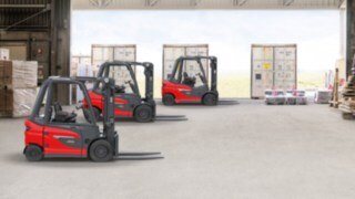 Den nya generationen motviktstruckar från Linde Material Handling Truckar utvecklade på den nya plattformen motviktstruckar från Linde Material Handling