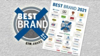 Best Brand Award är en viktig indikator och benchmark för nyttofordonsbranschen. Logotyp Best Brand Award