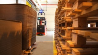 Automatiserad truck från Linde Automatiserad truck från Linde
