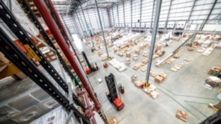 Individuell lösning från Linde i Hachette UK:s distributionslager Individuell lösning från Linde Material Handling i Hachette UK:s distributionslager