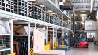 Lindes elektriska motviktstruckar på NORA Center Wolfsburg Lindes elektriska motviktstruckar på NORA Center Wolfsburg