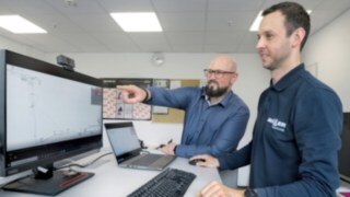Implementering av tre Linde L-MATIC HD