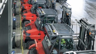 Laddstation för Linde E80