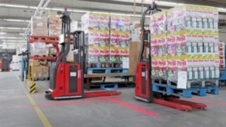 L-MATIC från Linde Material Handling i arbete hos TST L-MATIC från Linde Material Handling i arbete hos TST