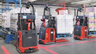 L-MATIC från Linde Material Handling i arbete hos TST GmbH.