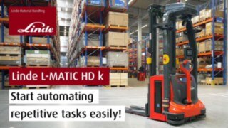 Video av Linde L-MATIC HD k i bruk Video av Linde L-MATIC HD k i bruk