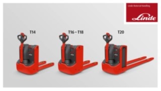 T14 - T20 pallet trucks from Linde Material Handling T14 - T20 pallet trucks from Linde Material Handling