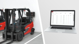 Linde connect:charger samlar in data vid truckens laddare. connect:charger från Linde Material Handling