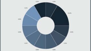 Cirkeldiagram för truckfördelning Cirkeldiagram för truckfördelning