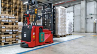 Linde K-MATIC transporterar varor hos Madi Ventura Linde K-MATIC transporterar varor hos Madi Ventura