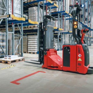 Linde L-Matic i arbete hos Madi Ventura Linde L-Matic i arbete hos Madi Ventura