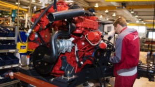 Truck tillverkas i verkstaden i Aschaffenburg