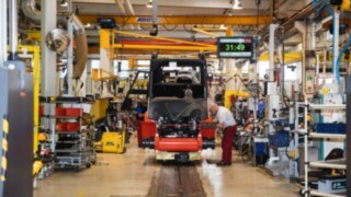 Truck tillverkas i verkstaden i Aschaffenburg