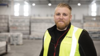 Emil Dahlberg, platschef på Optimera i Rosersberg Emil Dahlberg, platschef på Optimera i Rosersberg