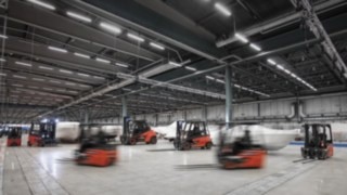 Hyrtruckar på Stockholmsmässan Hyrtruckar på Stockholmsmässan