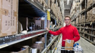 Plockning på lagret