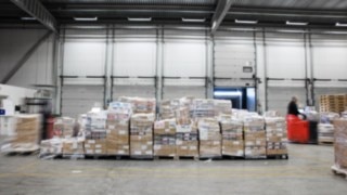 Pallar med varor på PostNord Pallar med varor på PostNord