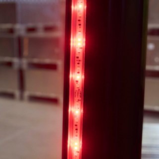 Lindetruck med säkerhetsbelysning Lindetruck med säkerhetsbelysning