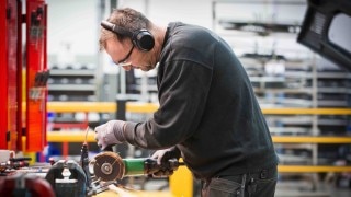 Servicetekniker hos Linde Material Handling