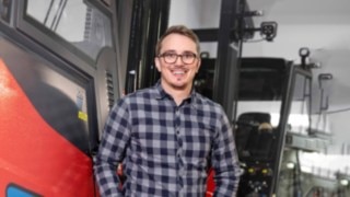 Nicklas Jander, Product Manager på Linde MH